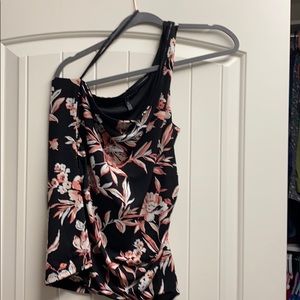 White House Black Market Half shoulder Top